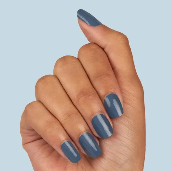 Color Street: Slate of Mind | Blue Gray Fall Winter Solid Crème Cool Muted - Picture 11 of 13